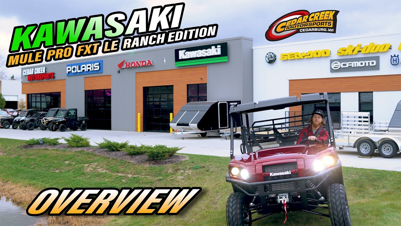 Overview | 2025 Kawasaki Mule PRO-FXT™ 1000 LE Ranch Edition | Perfect UTV for Farm Use