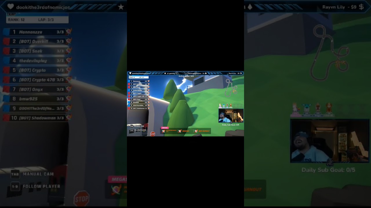 Nitro Stream Racing Yeet Compilation, ft. Mizon xD #twitch #viewergames #twitchstreamer #funny