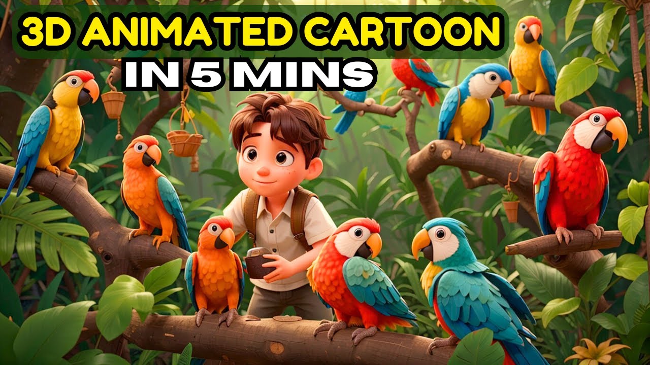 Create 3D Animated Stories With Free AI Tools & Chat GPT in 5 Mins.