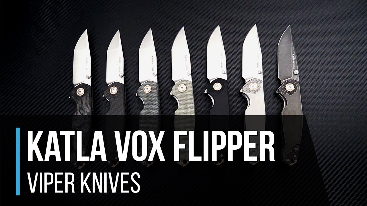 Viper Knives Katla Vox Liner Lock Flipper Overview