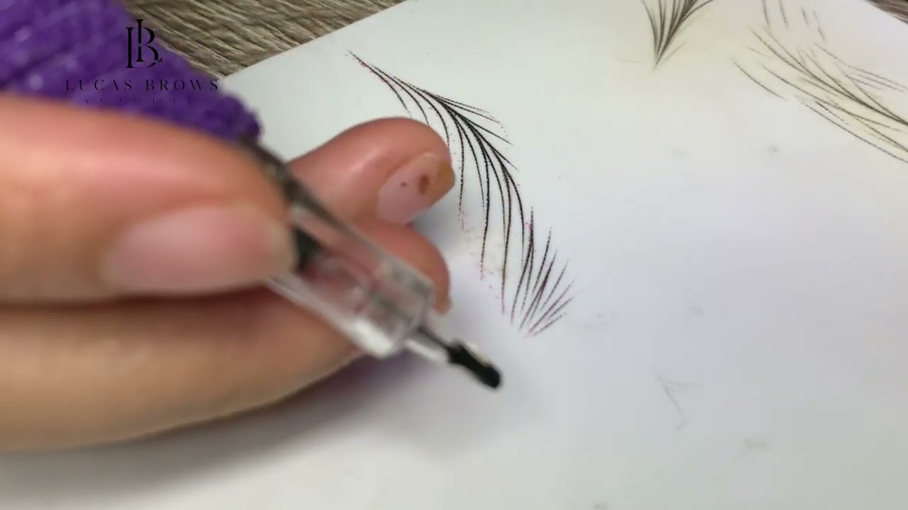 CÁCH ĐI SỢI HAIRSTROKE TRÊN DA GIẢ