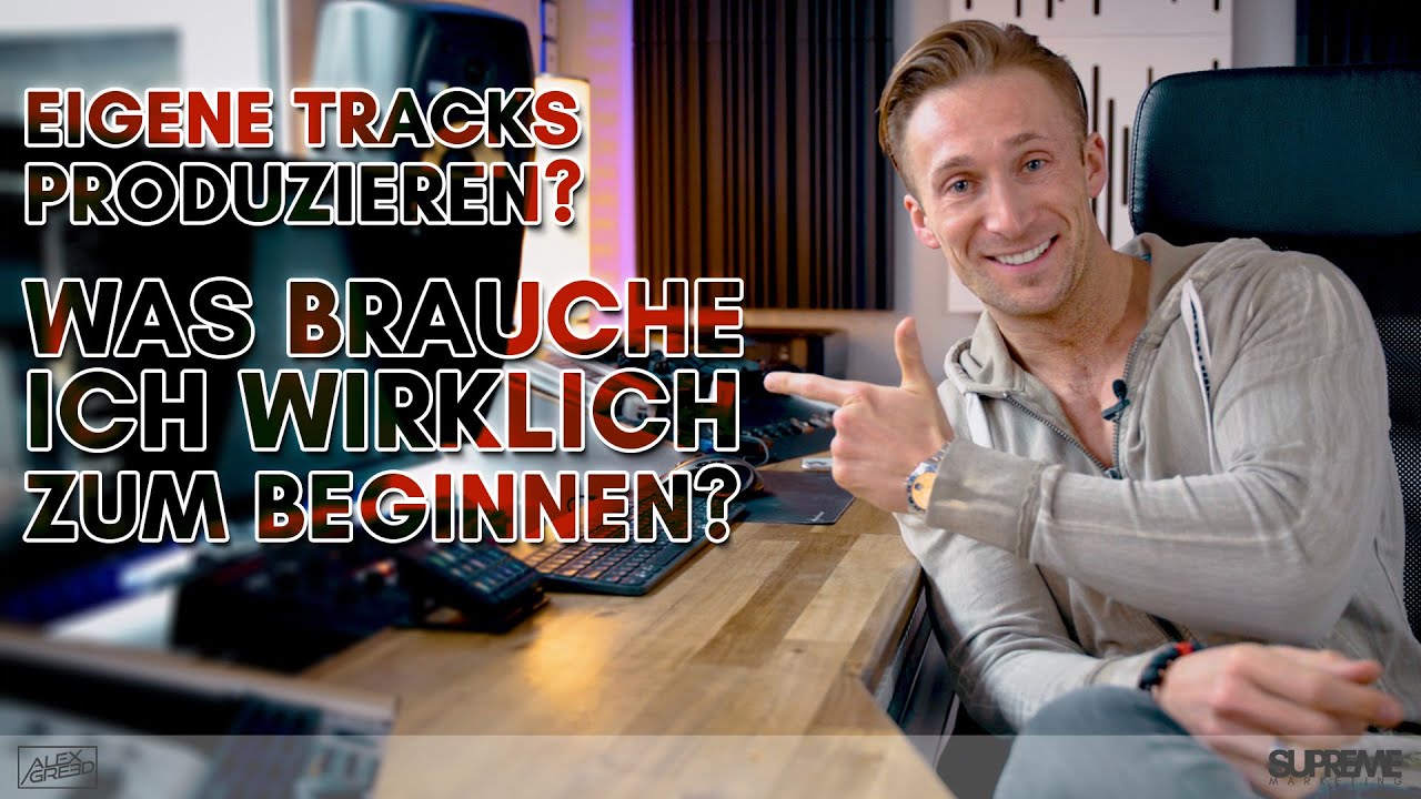 Eigene Tracks produzieren? Was brauche ich wirklich zum beginnen?