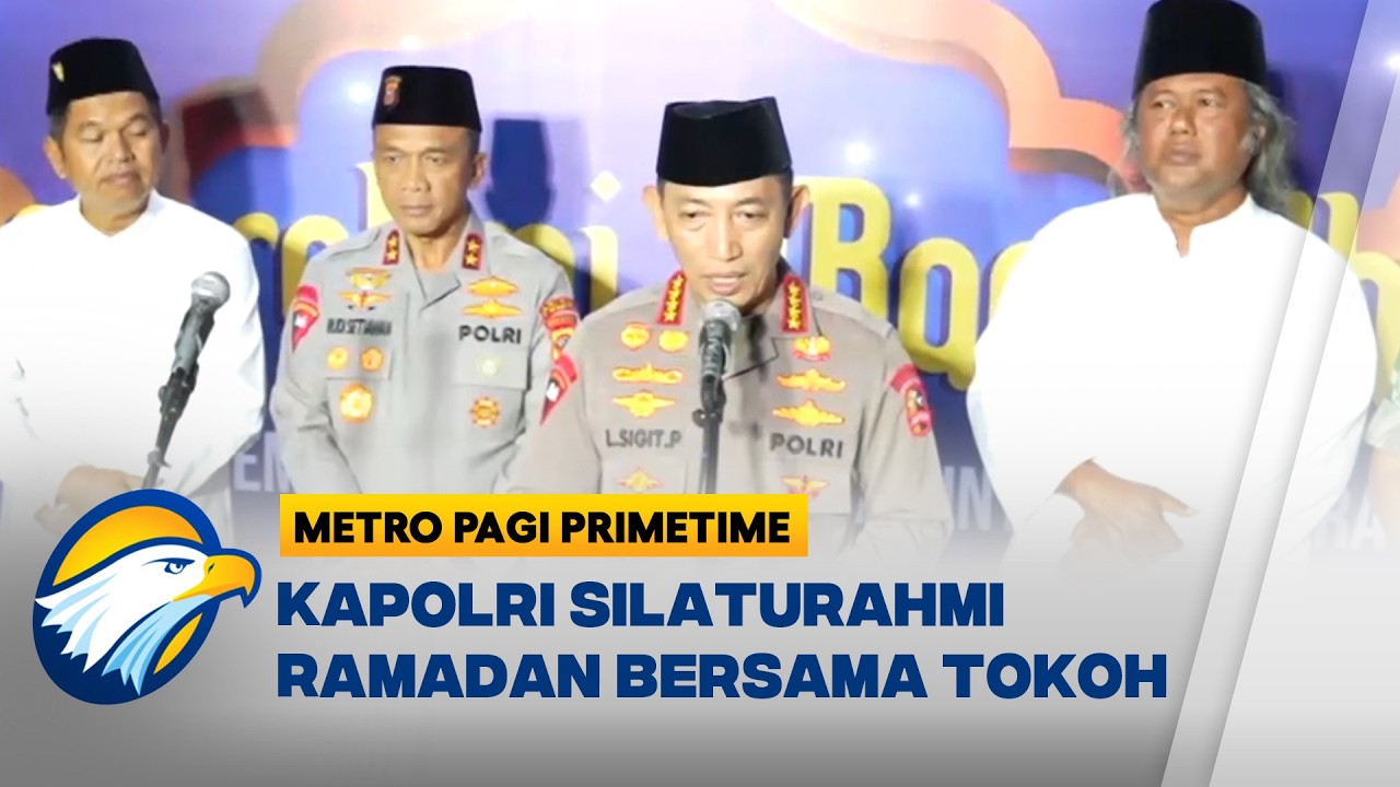 Kapolri Silaturahmi Ramadan di Polda Jabar - [Metro Pagi Primetime]