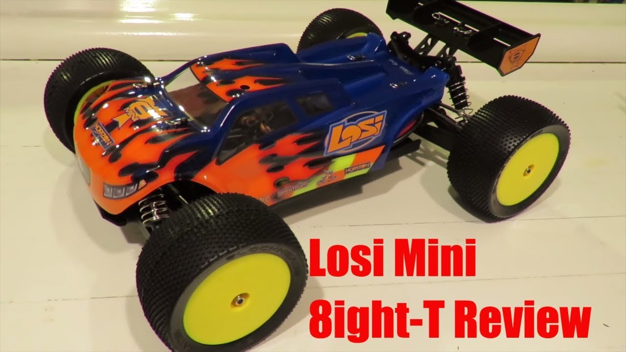 Losi Mini 8ight-T Review and Unboxing - 1/14th Scale Truggy Review