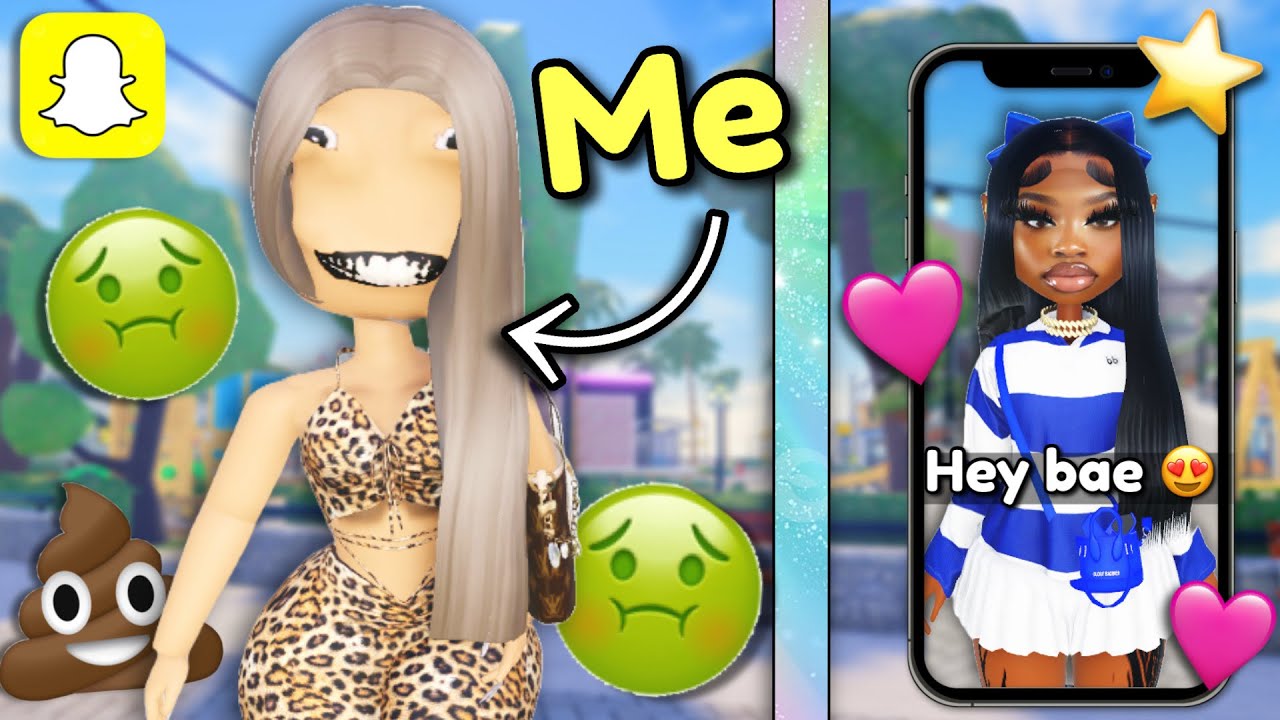 I PRETENDED TO BE MY REALISTIC BEST FRIEND TO GET MY CRUSH | Roblox Life Together Rp Snapchat