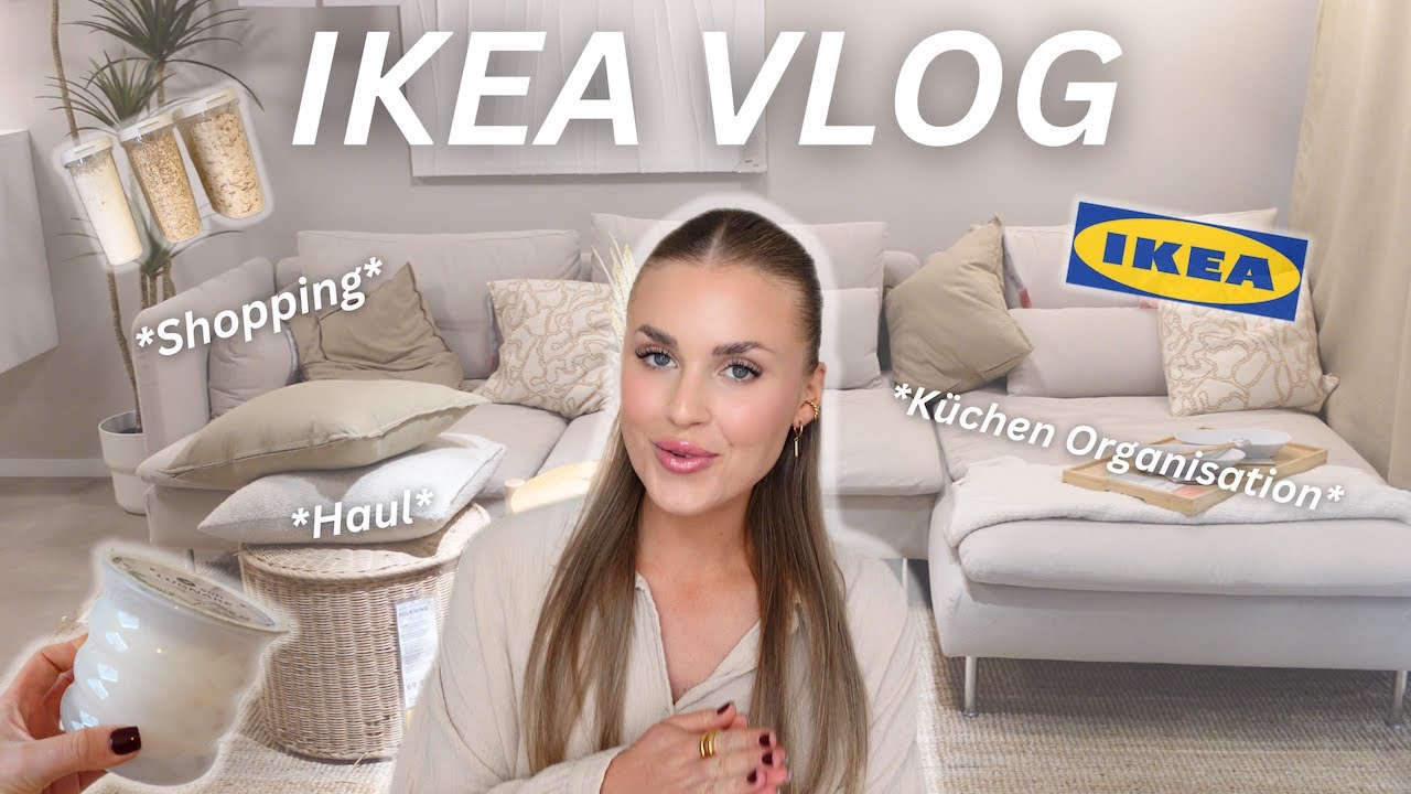 IKEA VLOG | Shopping, Haul & Küchen Organisation ✨