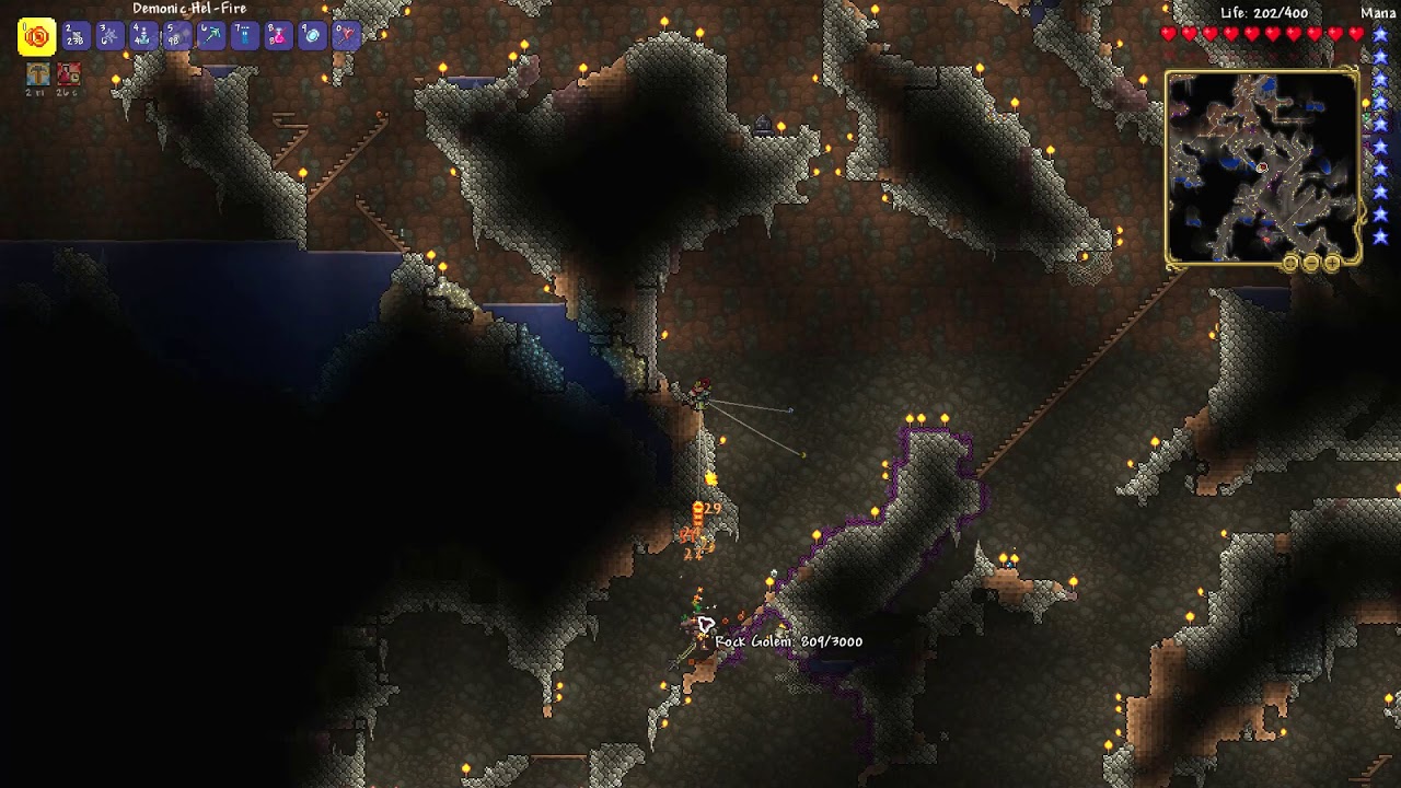 What is a Rock Golem - Terraria 1.4
