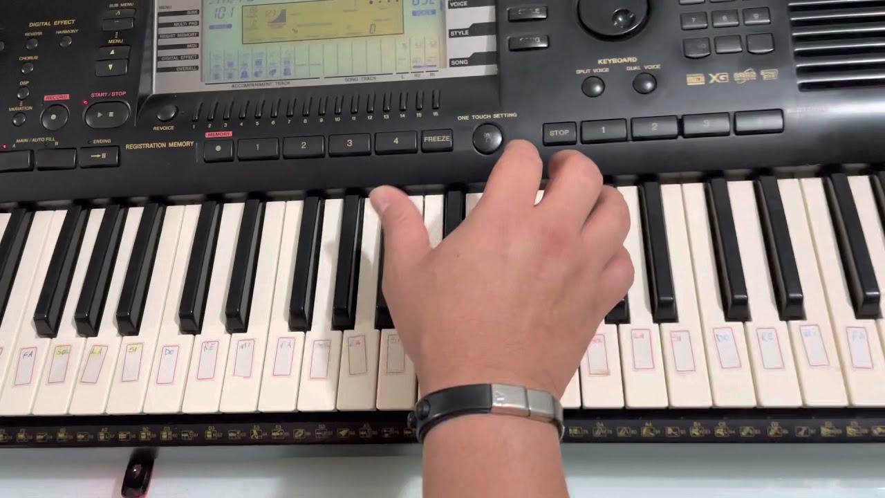 Demonstração Teclado Yamaha psr 630 Pendrive #teclado