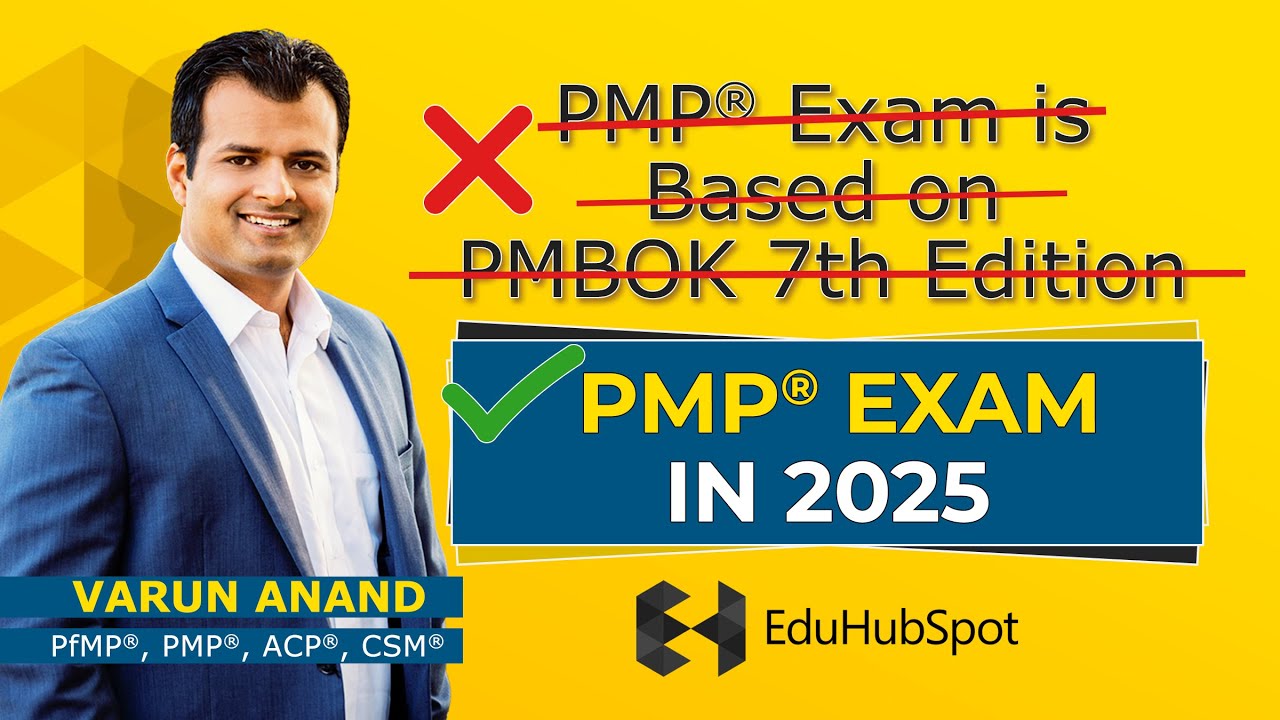 PMP 2025 с использованием плана экзамена PMP, а не PMBOK 7-го издания