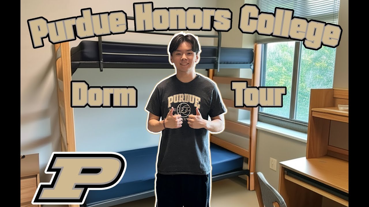 Purdue Honors College Dorm Tour! 🚂