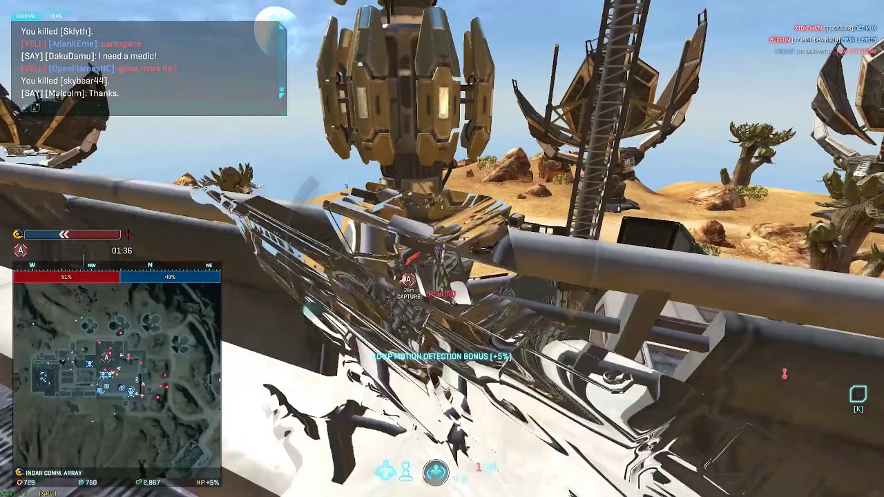 X0NIQ Short Base Defense with CQC Sniper