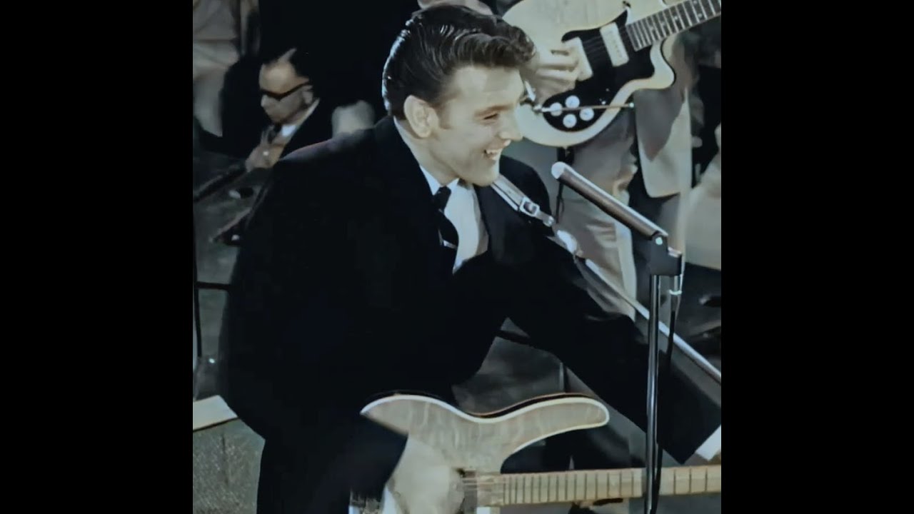 Rocky Road Blues (Bill Monroe) Performed by Col Joye  & the Joy Boys in the film Rock'n'Roll (1959)