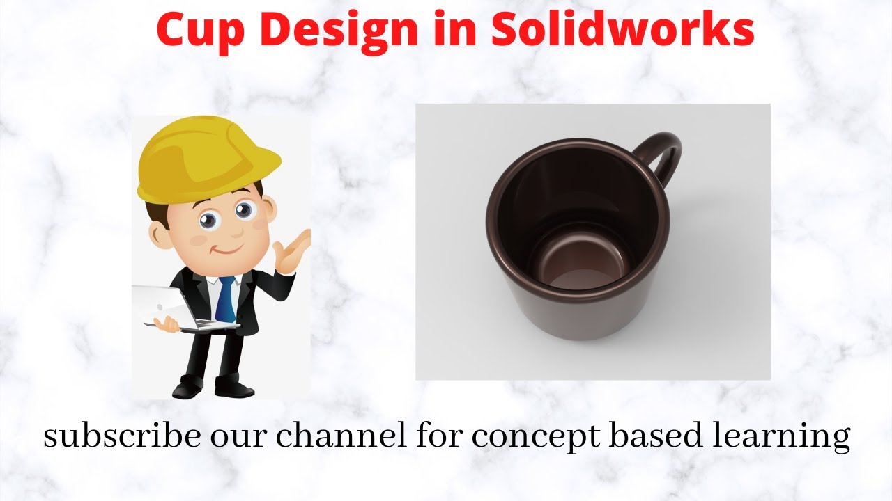 Cup Design in Solidworks #solidworkstutorials