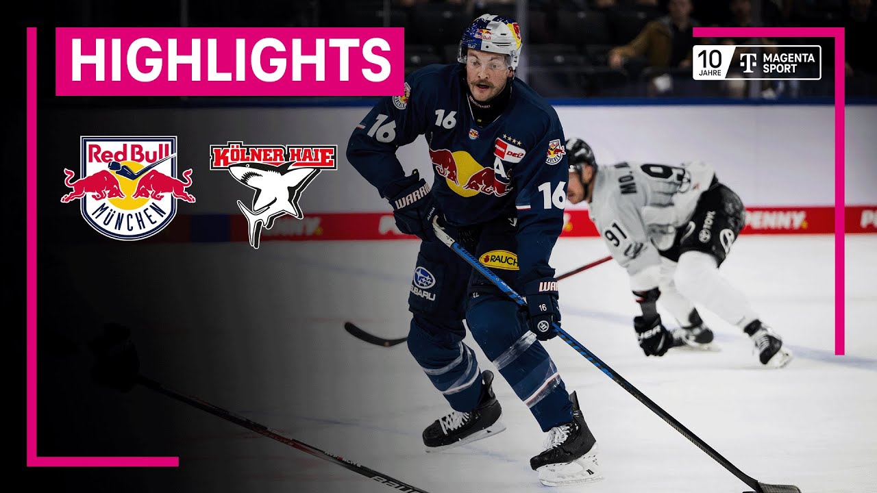 EHC Red Bull München - Kölner Haie | PENNY DEL | MAGENTA SPORT
