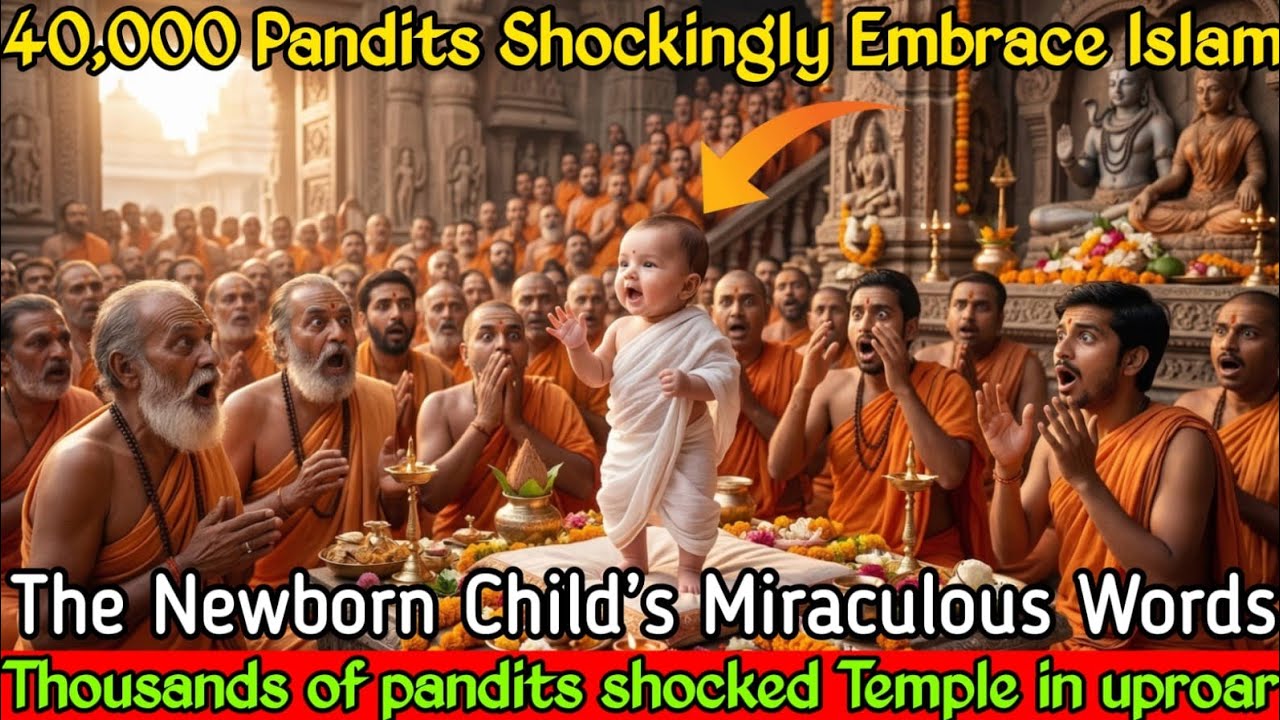 Unbelievable! A Newborn Baby Spoke the Name of Muhammad  What Happened Next Shocked Everyone