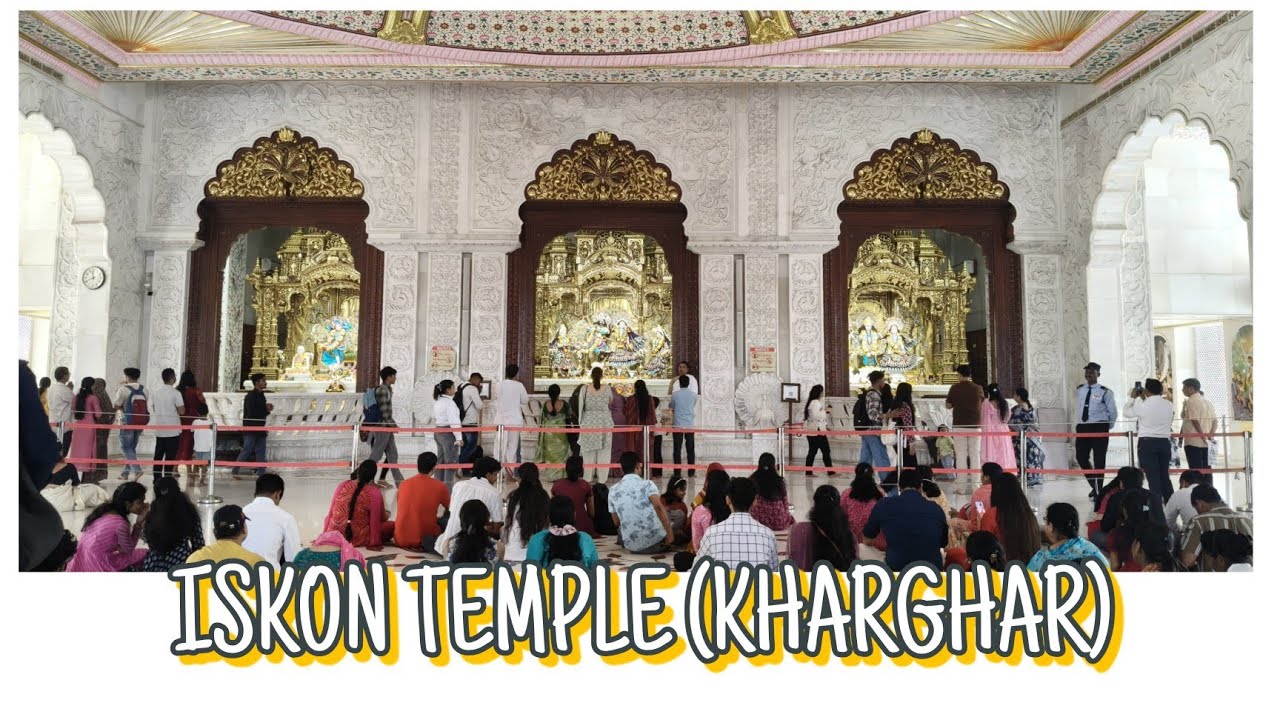 😎 आज आम्ही गेलो iskon ला || Happy valentine day❤️ || ISKON TEMPLE (KHARGHAR) ||🌺