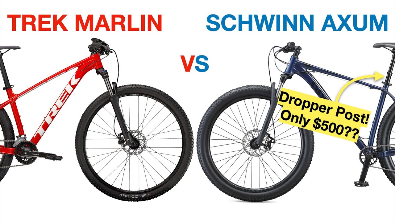 Schwinn Axum DP против Trek Marlin! Полное сравнение