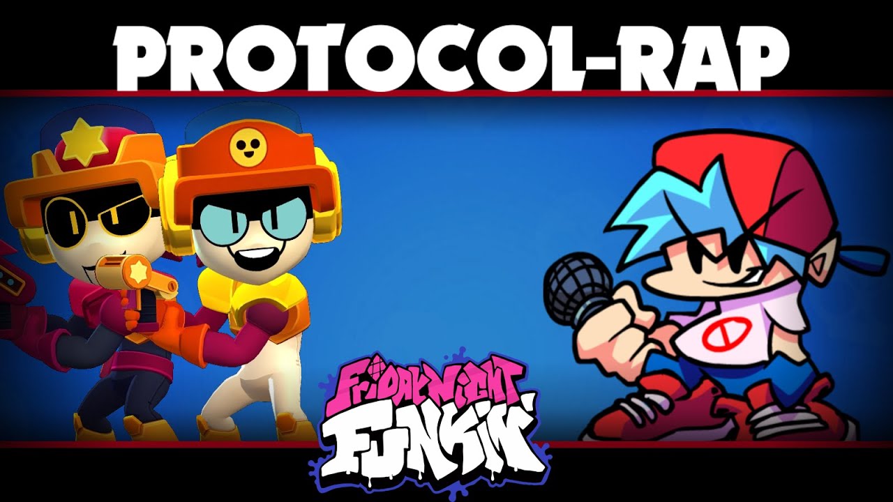 FNF | A Fanmade Song for Larry and Lawrie | PROTOCOL: RAP (FNF X BRAWL STARS)
