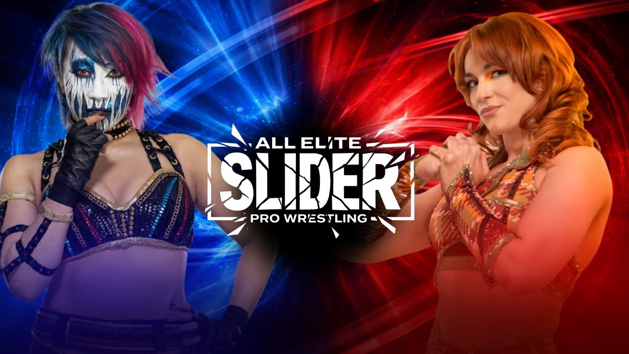 ASUKA VS JAMIE HAYTER - SLIDER WOMENS CHAMP #wwe #wwe2k25 #wrestlingfuture #aew #mexico 