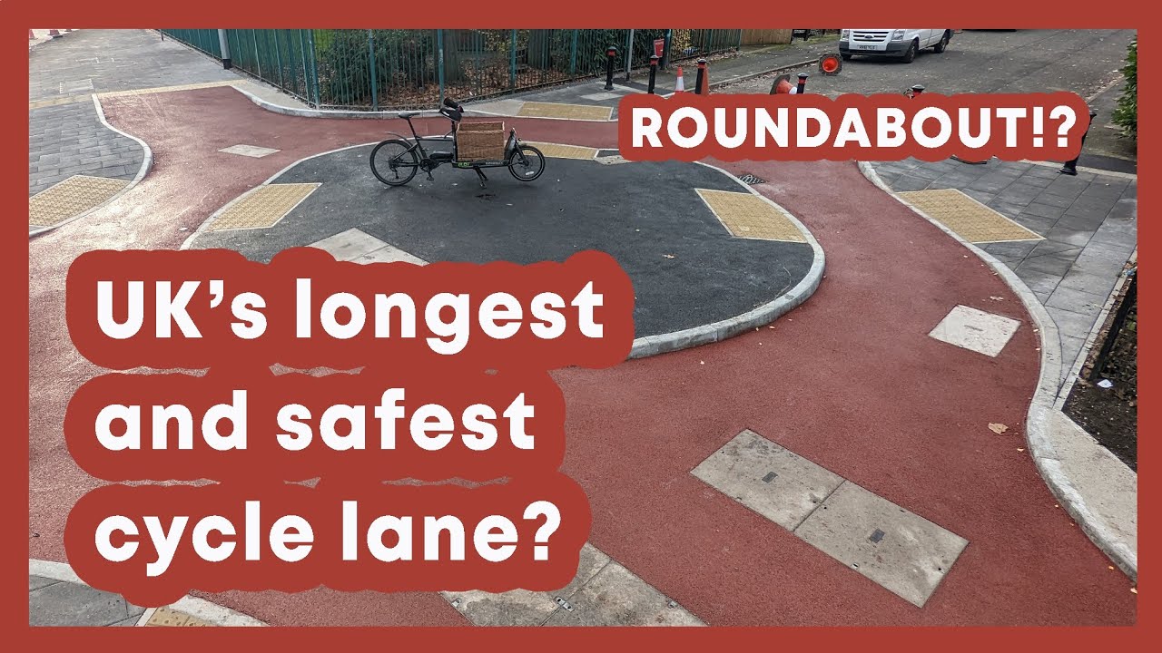 Is this the safest 11km of segregated cycle lanes in the UK?