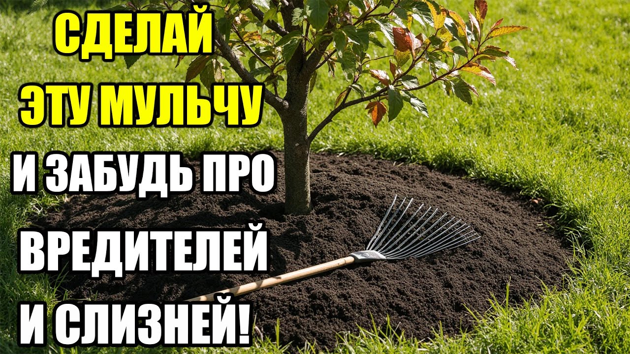 ПРОСТОЙ РЕЦЕПТ МУЛЬЧИ БЕЗ СЛИЗНЕЙ — ВСЕ ДЕЛАЮТ ТЕПЕРЬ ТАК!