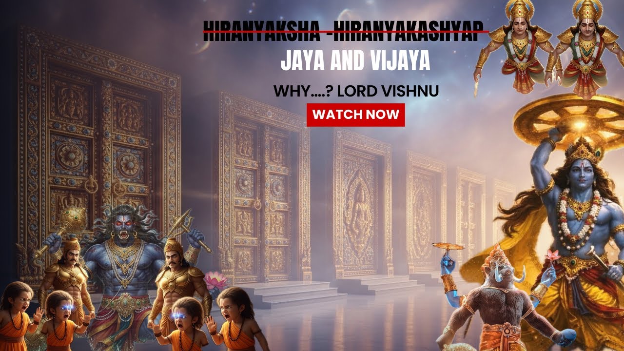 ಜಯ ಮತ್ತು ವಿಜಯ ಯಾರು?| full story of Vaikunta | Kannada explains |