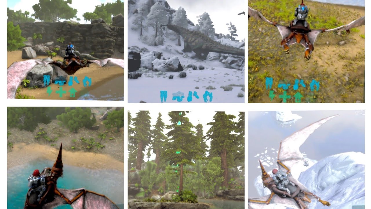 LOKASI DATAR TERBAIK ARK ULTIMATE MOBILE EDITION | THE ISLAND