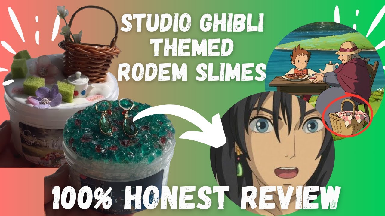 HOWLS MOVING CASTLE THEMED SLIME REVIEW - RODEM SLIMES