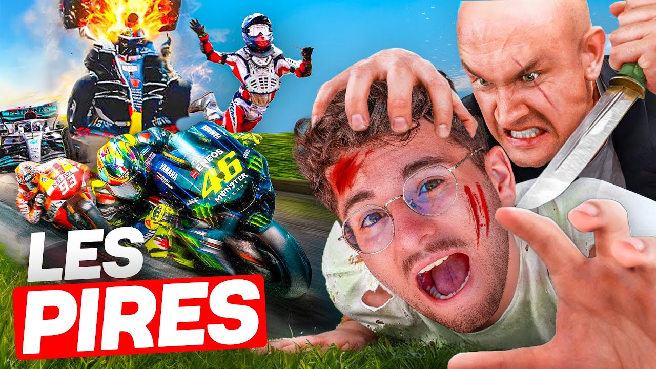 Les Pires RIVALIT&Eacute;S Entre Pilotes ! (F1, Motocross, MotoGP...)