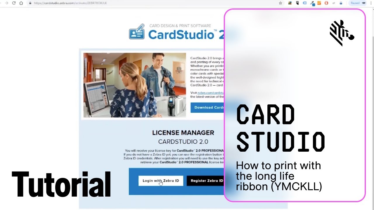How-To print with the Long Life Ribbon (YMCKLL) using the ZC3xx Series Printer | Zebra