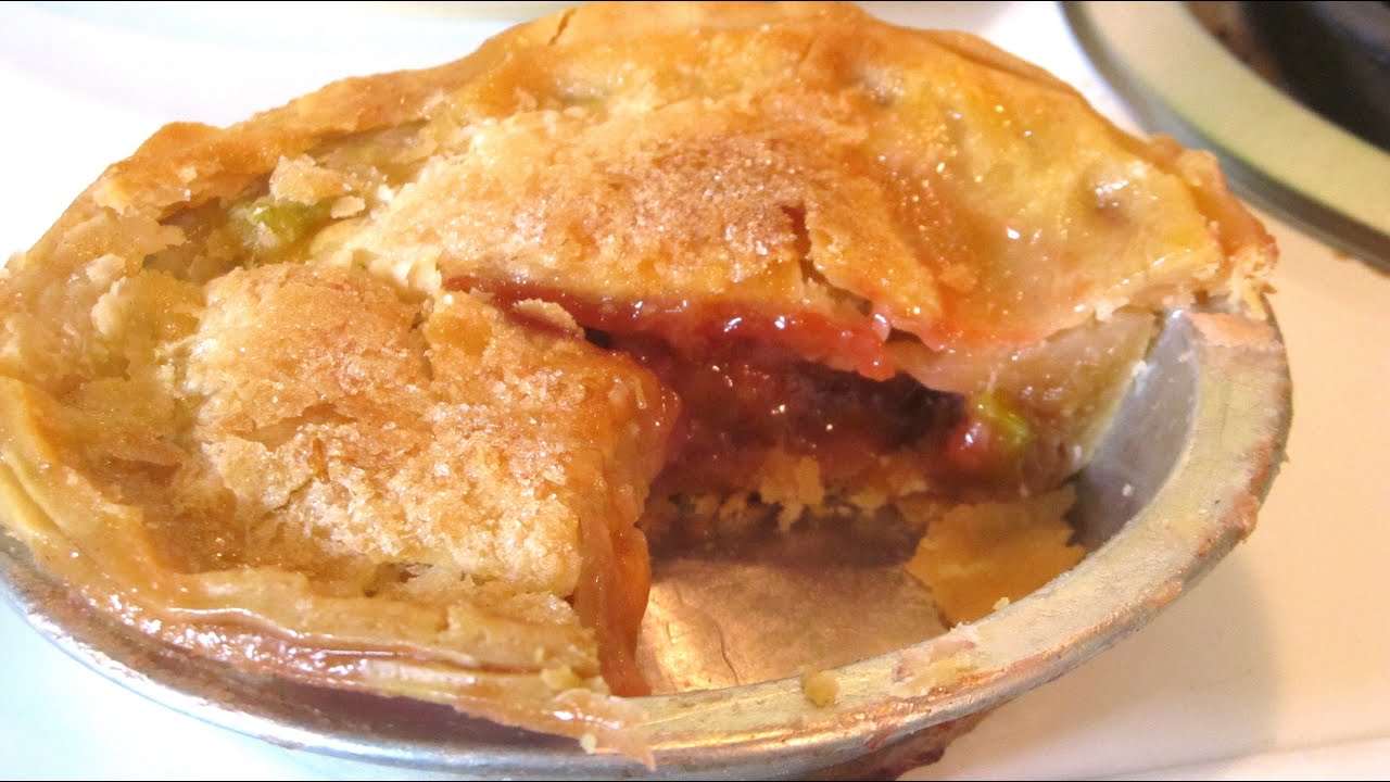 BEST STRAWBERRY/RHUBARB PIE - freeze now, bake later or bake now and enjoy!