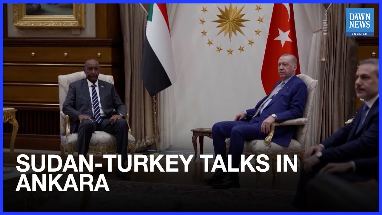Sudan&rsquo;s Burhan, Turkey&rsquo;s Erdogan Discuss Humanitarian Crisis | Dawn News English