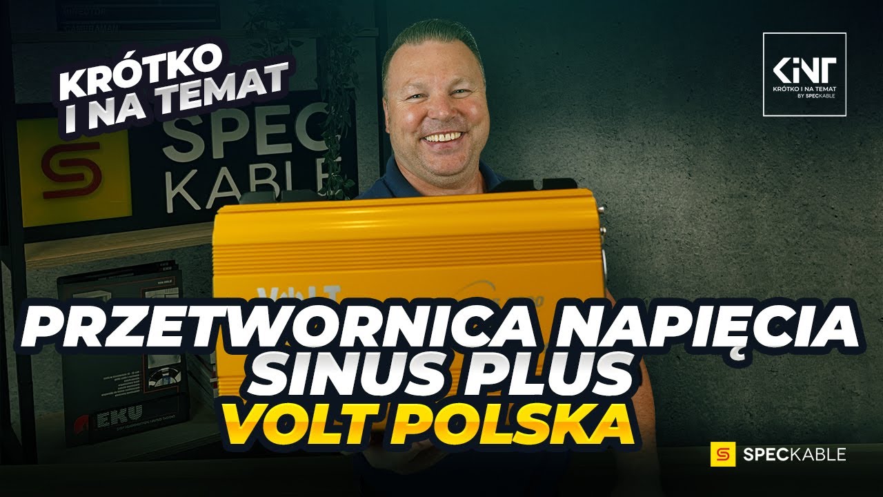 KR&Oacute;TKO I NA TEMAT #12 - Przetwornice napięcia SINUS PLUS - VOLT Polska