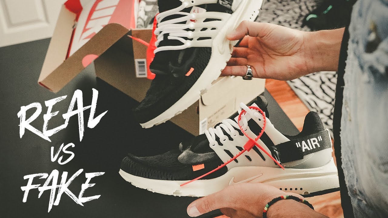NIKE OFF WHITE PRESTO REAL VS FAKE