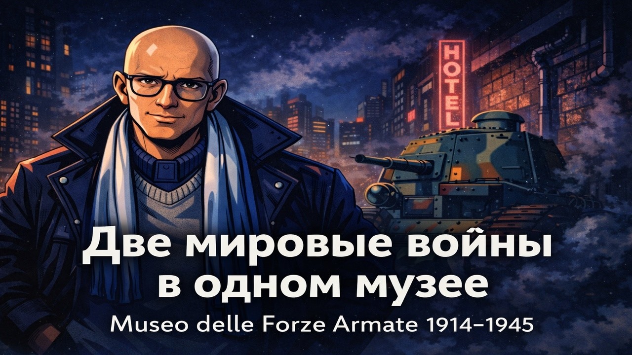 Две мировые войны в одном музее | Museo delle Forze Armate 1914–1945