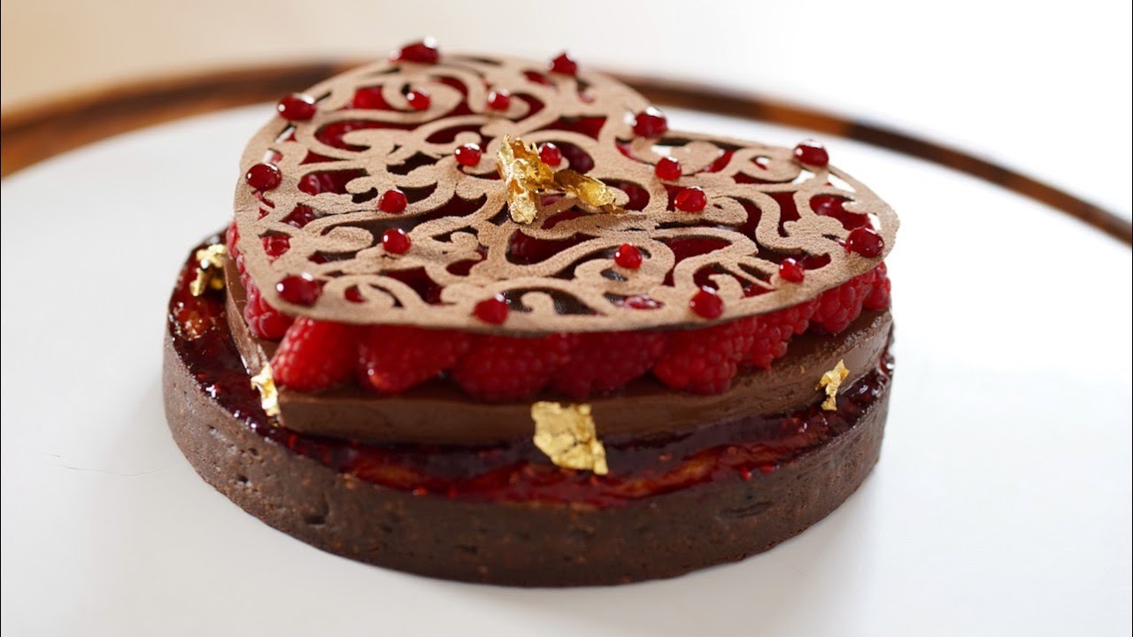 Raspberry Chocolate Tart – Bruno Albouze