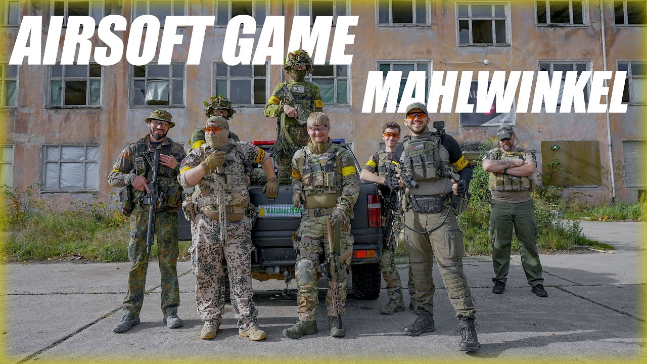 Wir zocken Airsoft! Ab nach Mahlwinkel!
