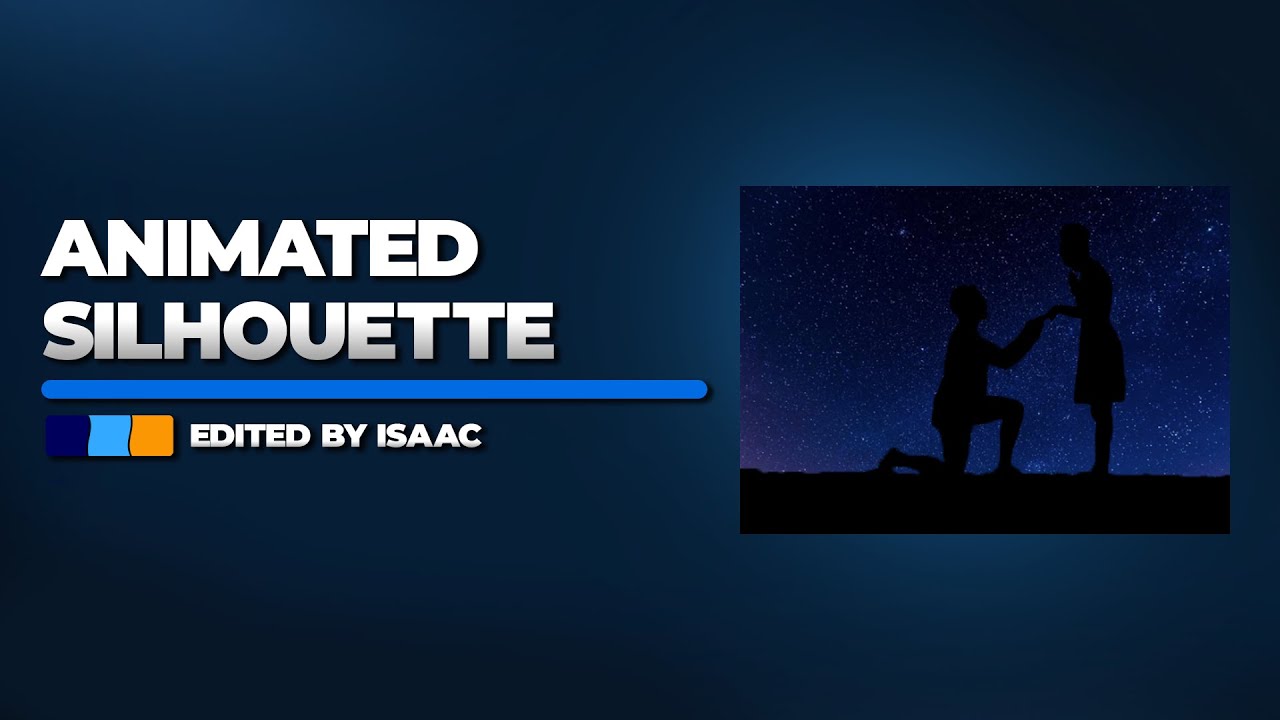 How To Make An Animated Silhouette Effect In Photoshop In 2 Minutes