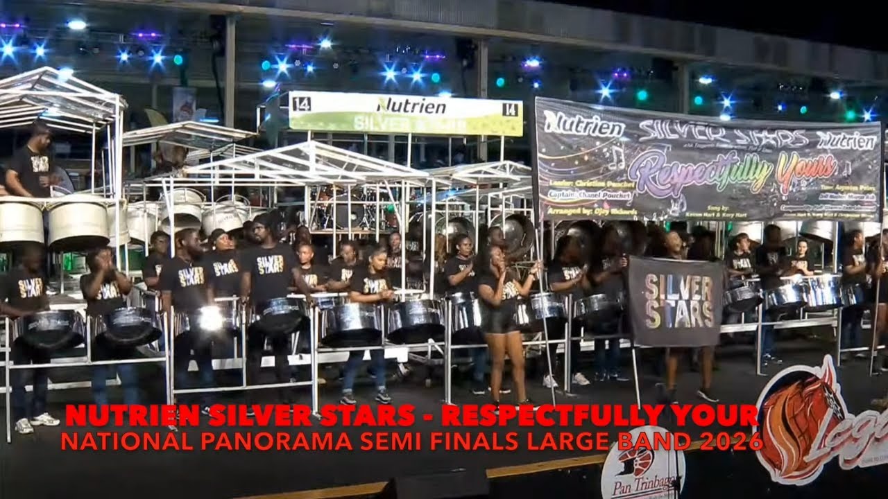 Nutrien Silvers Stars Steel Orchestra Large Band Panorama Semi-Finals Trinidad Carnival 2026