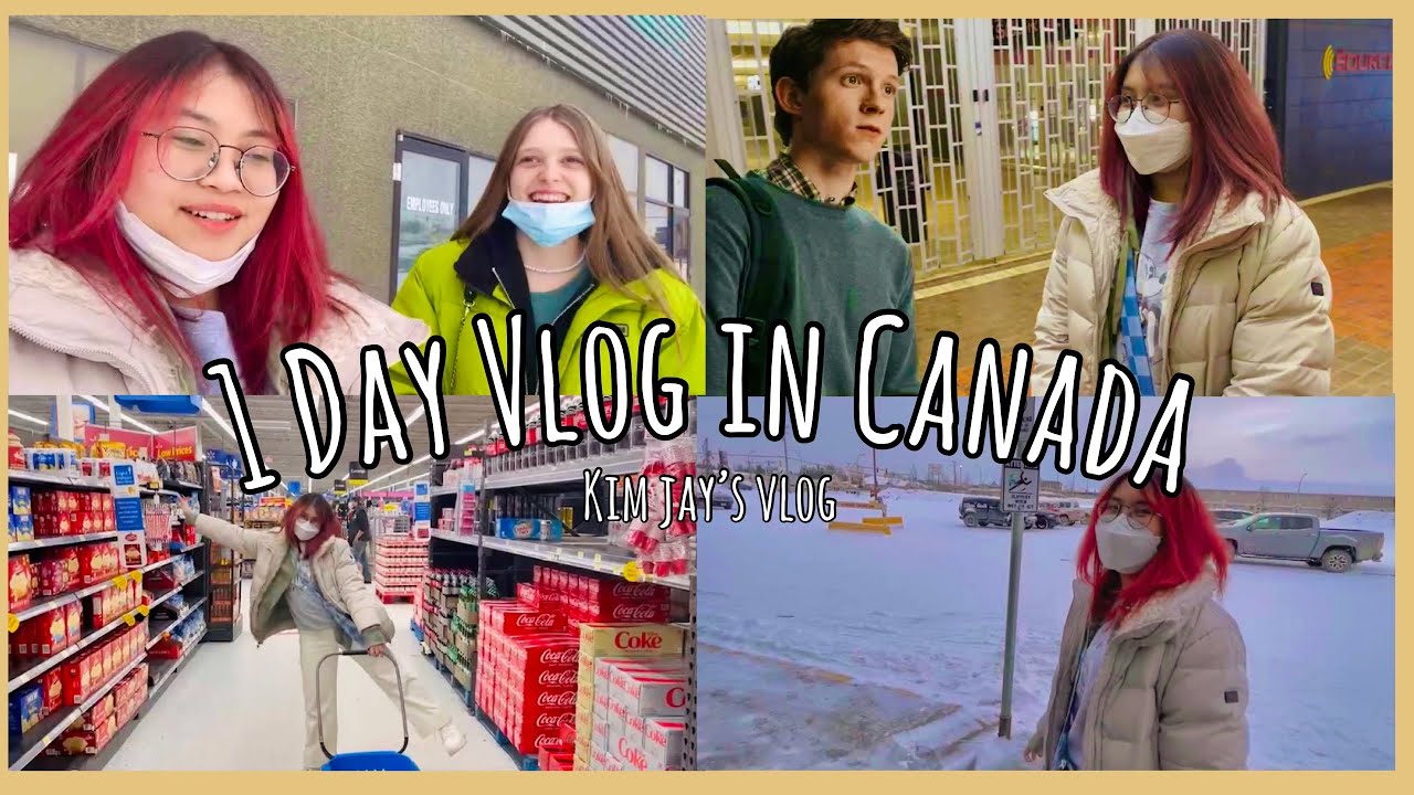 1 DAY VLOG IN CANADA | Kim Jay&rsquo;s |#vlog #vlogincanada #internationalstudents #นักเรียนแลกเปลี่ยน