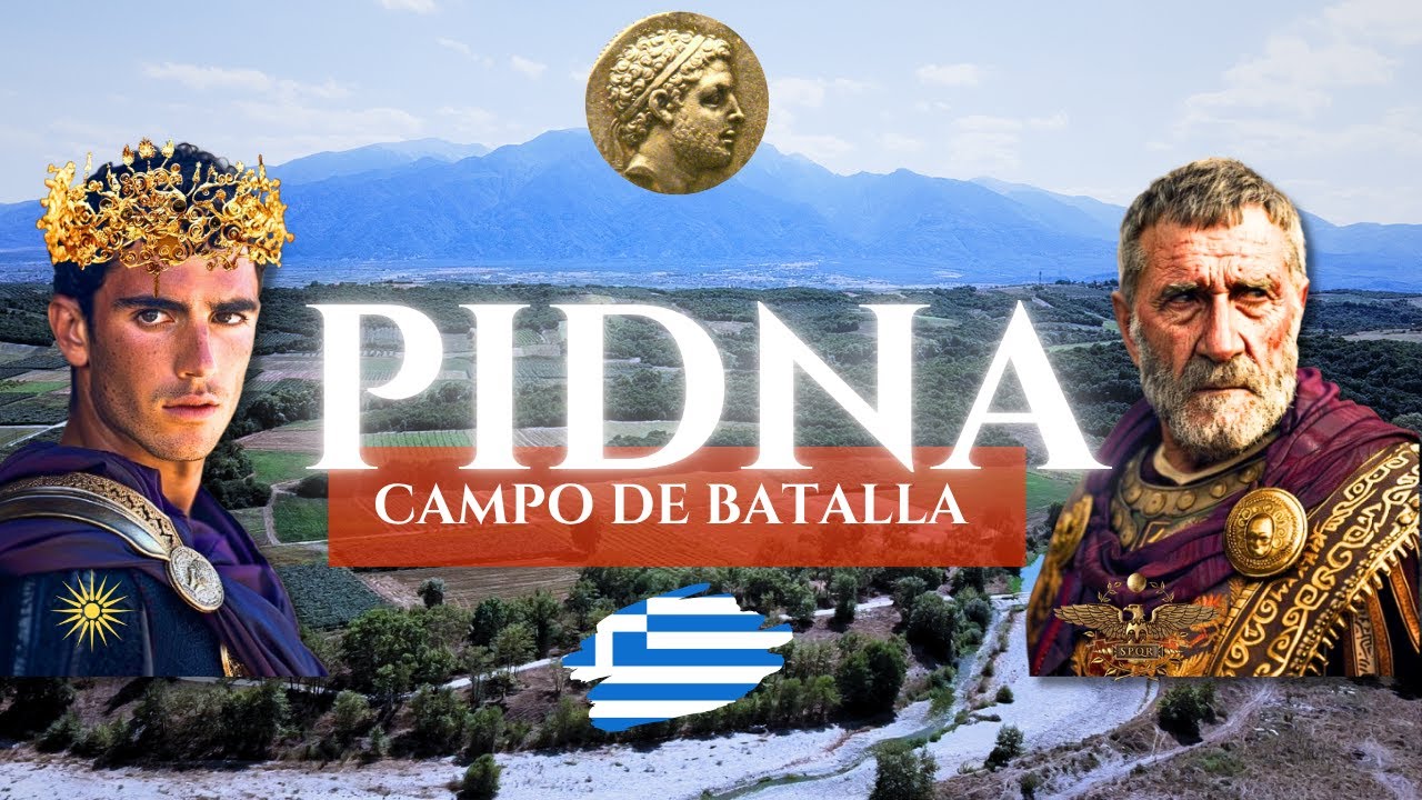 PIDNA 168 a.C. ⚔️ CAMPO de BATALLA: Roma APLASTÓ a Macedonia | Perseo vs Emilio Paulo 🇬🇷 4K