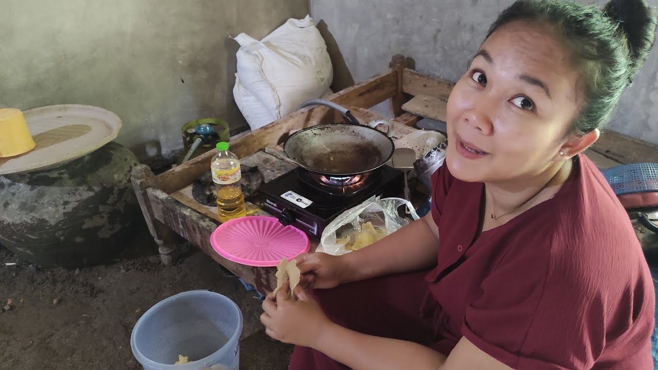 LEK DWI cara goreng kerak nasi