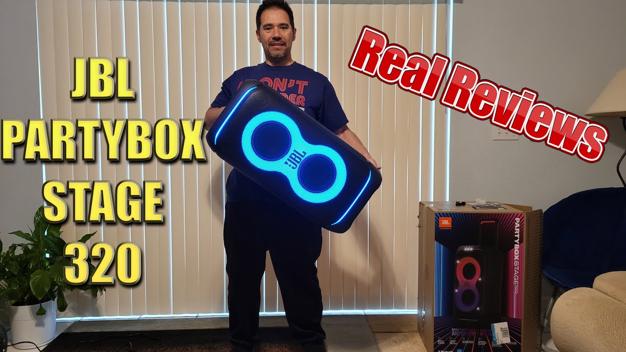 Реальный обзор портативной акустической системы для вечеринок JBL Partybox Stage 320
