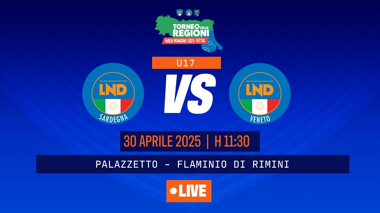 TDR 2025 - U17 | Sardegna - Veneto