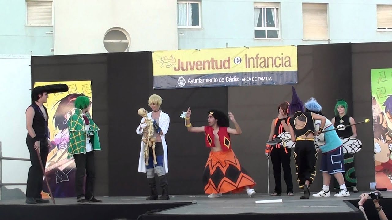 Actuación Shaman King - Salón Manga Cádiz 2012
