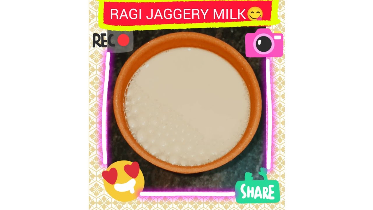 Part-1 Ragi Jaggery Milk Recipe|ರಾಗಿ ಬೆಲ್ಲದ ಹಾಲು|Summer Special Drink|