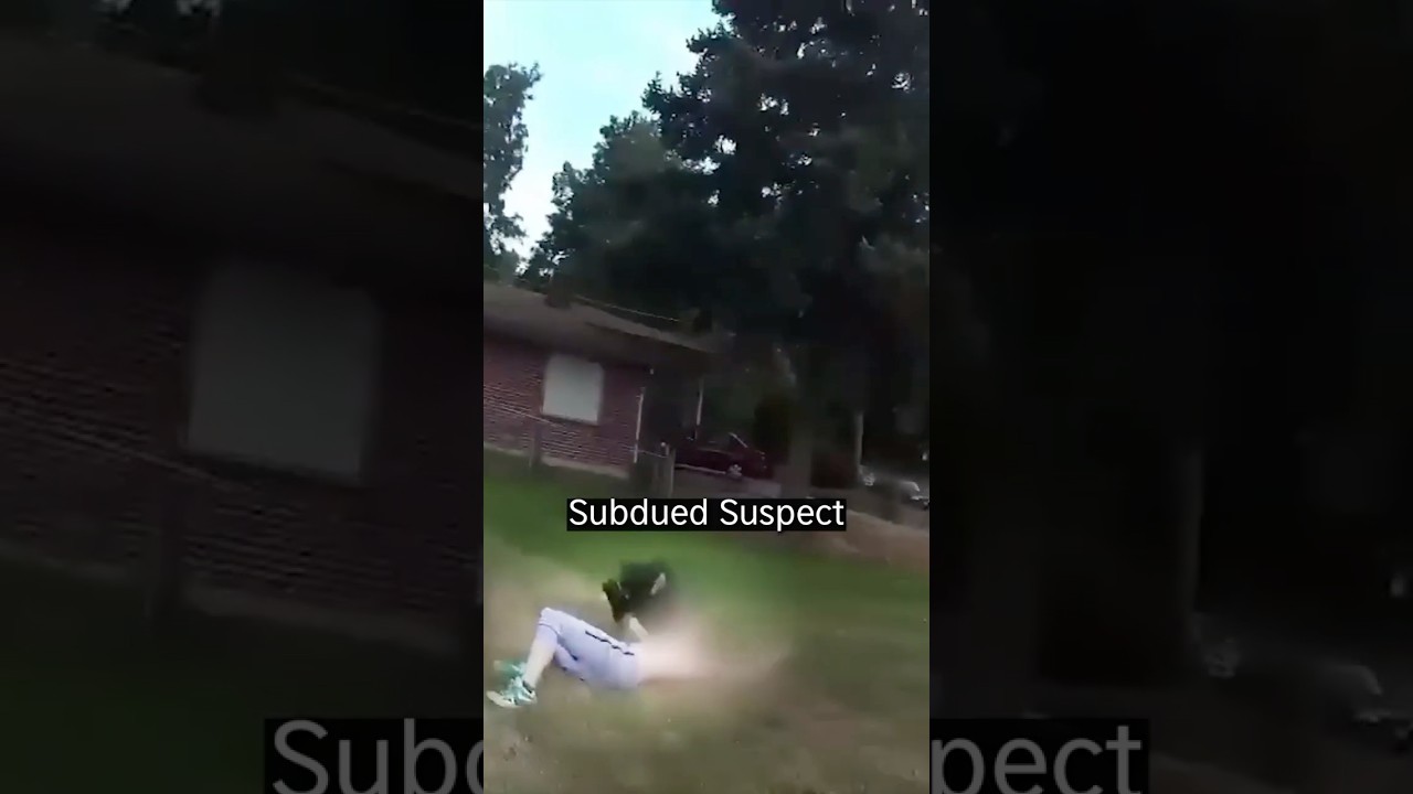 Police K9 Takes Down Robbery Suspect.