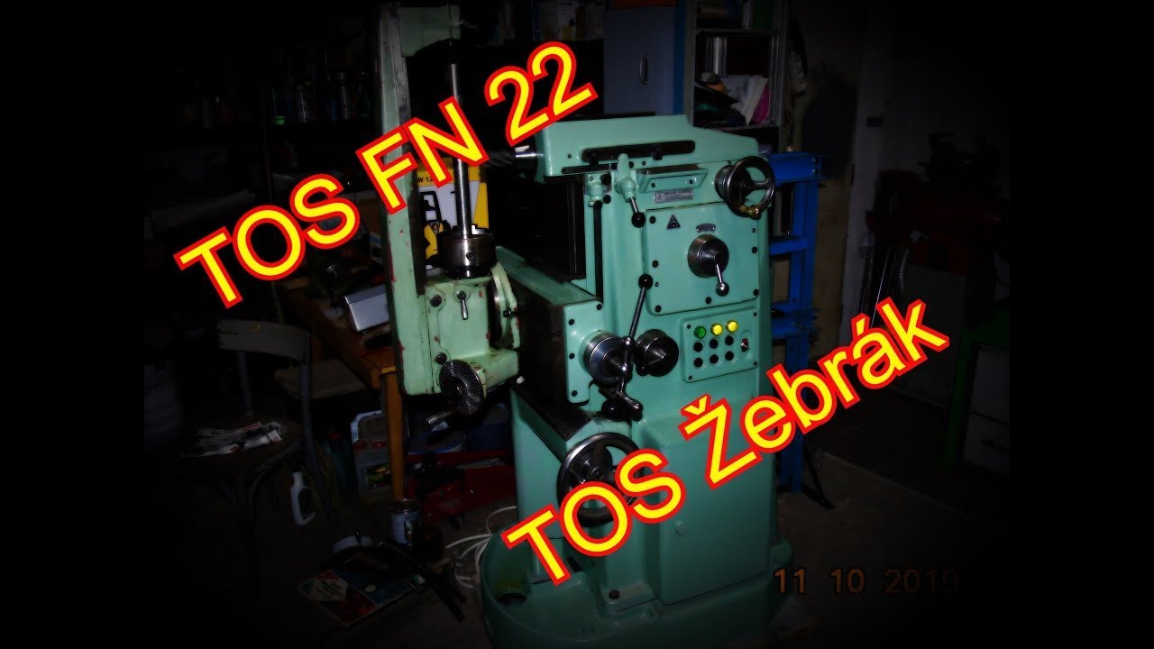 Frézka TOS FN22 / Milling machine TOS FN22