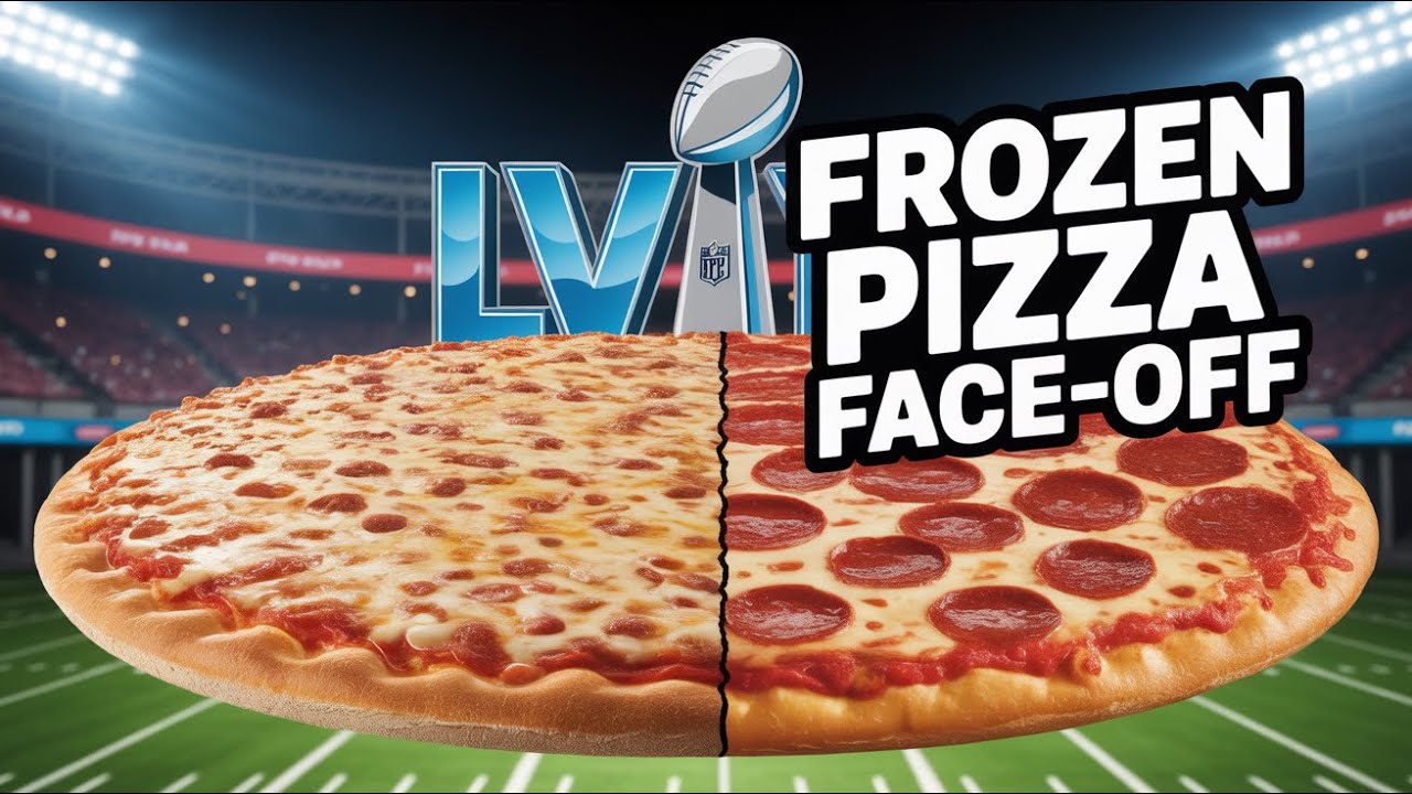 Super Bowl Pizza Challenge, Is Walmart Pizza BETTER Than Red Baron? 🍕 #food #superbowl