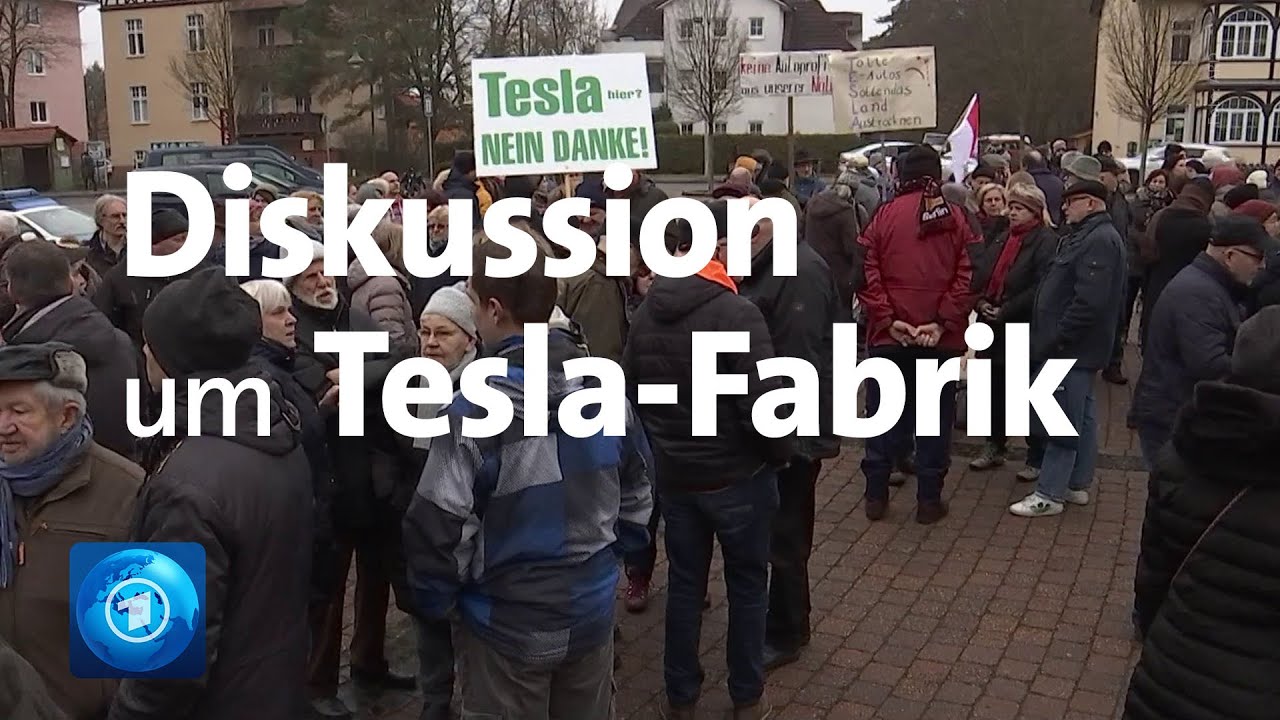 Teslas Gigafabrik spaltet Grünheide